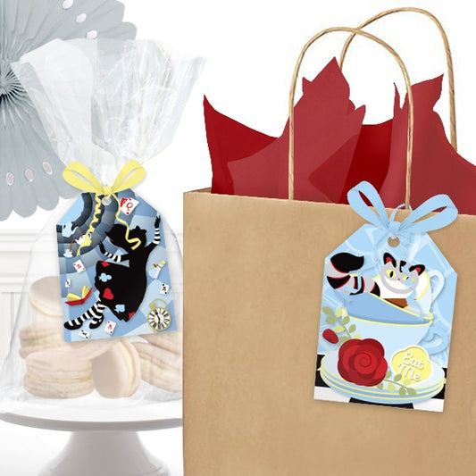 Birthday Direct's Alice in Wonderland Party Favor Tags