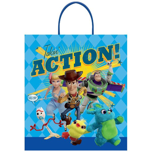 Disney Toy Story 4 Tote Bag, Plastic, Plastic, 11 x 13