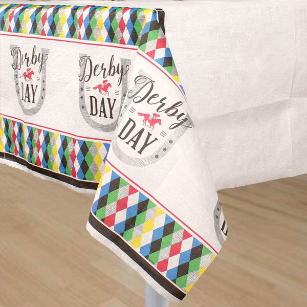 Derby Day Table Cover, 54 x 108 inch