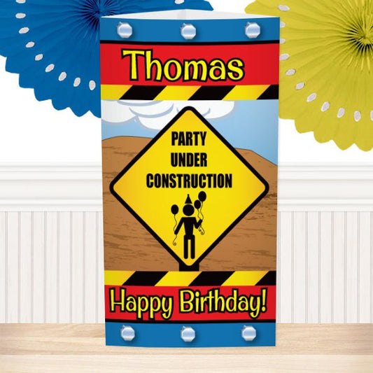 Birthday Direct's Construction Trucks Birthday Custom Centerpiece