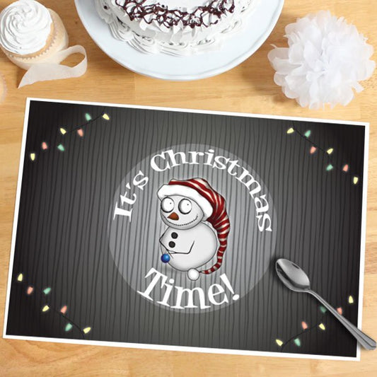 Twas The Nightmare Party Placemat, 8.5x11 Printable PDF Digital Download by Birthday Direct