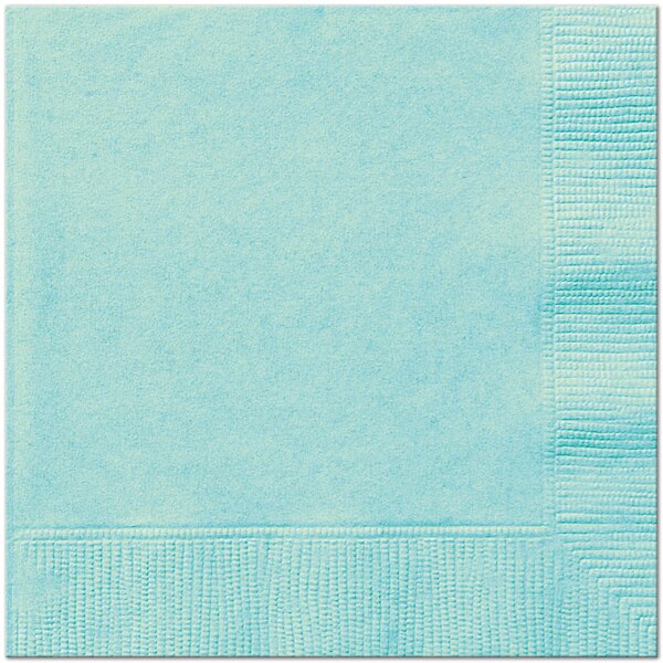 Mint Lunch Napkins, 6.5 inch fold, set of 20