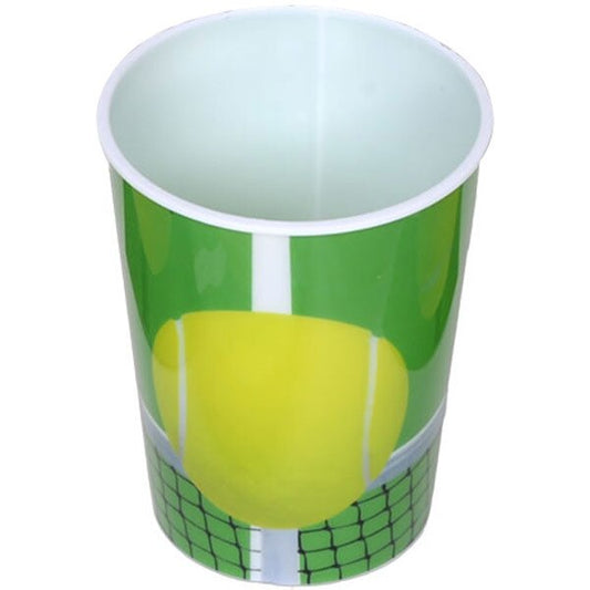 Tennis Party Plastic Favor Cups, 16 ounce, set of 6