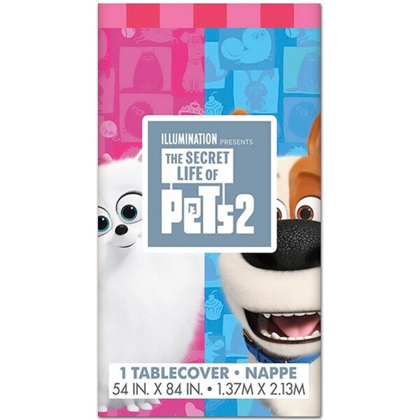 The Secret Life of Pets 2 Table Cover, 54 x 84 inch, each