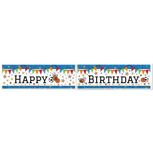 Birthday Direct's Little Sport Birthday Two Piece Banners