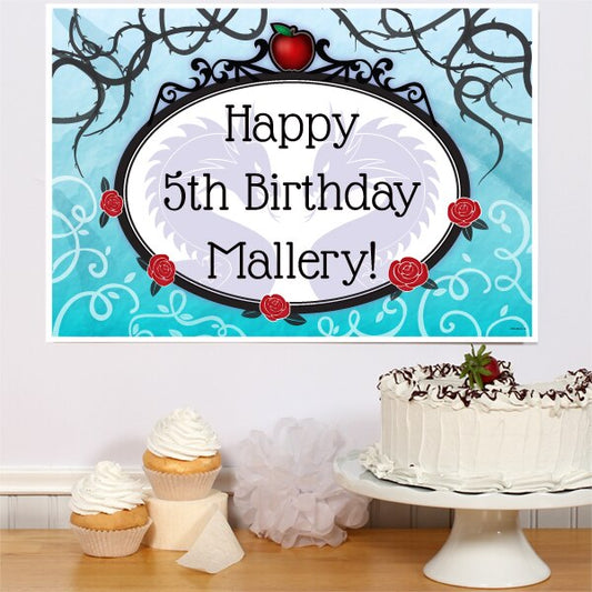 Birthday Direct's Fairytale Wicked Villains Party Custom Sign