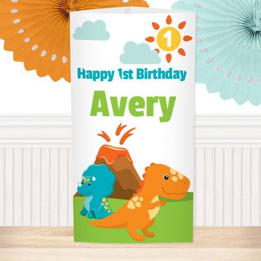 Birthday Direct's Little Dinosaur 1st Birthday Custom Centerpiece