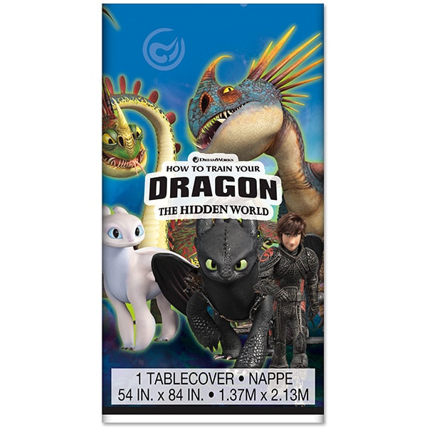 How to Train Your Dragon 3 Table Cover, 54 x 84 inch, each
