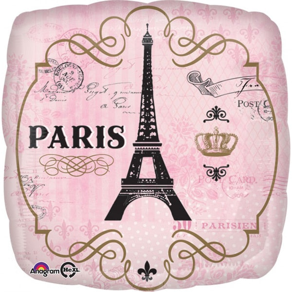 Paris Ooh La La  Party Foil Balloon, 18 inch, each