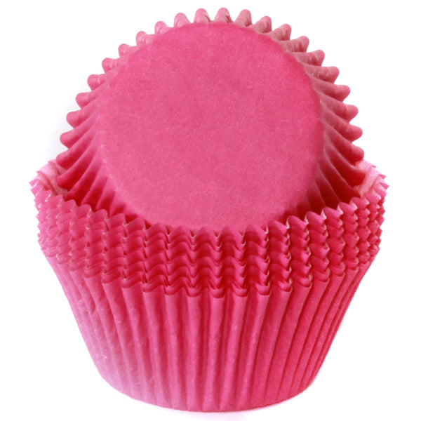 Cupcake Standard Size Greaseproof Paper Baking Cup Magenta, set of 16