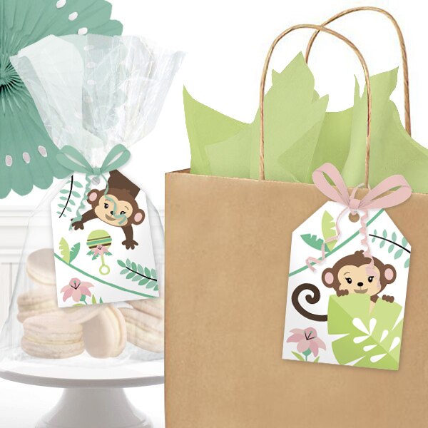 Birthday Direct's Little Monkey Baby Shower Favor Tags