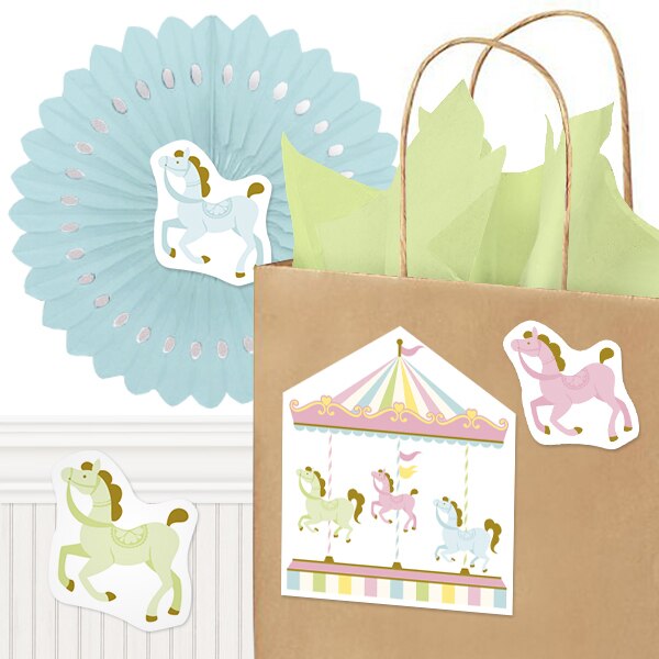 Birthday Direct's Carousel Horse Party Cutouts