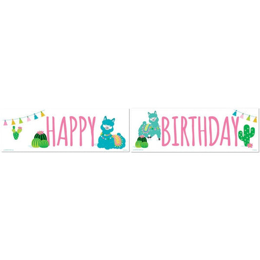 Birthday Direct's Alpaca Birthday Two Piece Banners