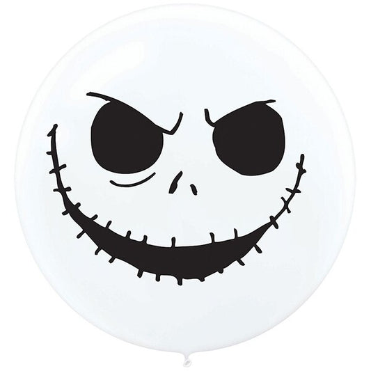 Nightmare Before Christmas Giant Latex Balloons, 24 inch, set of 2