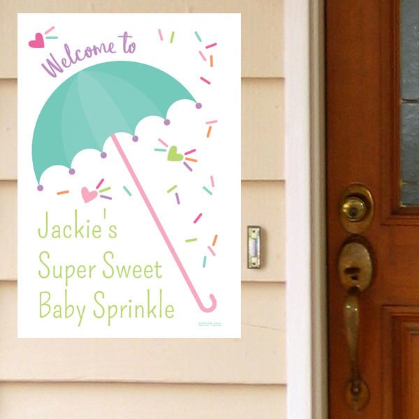 Birthday Direct's Sprinkle Baby Shower Custom Door Greeter