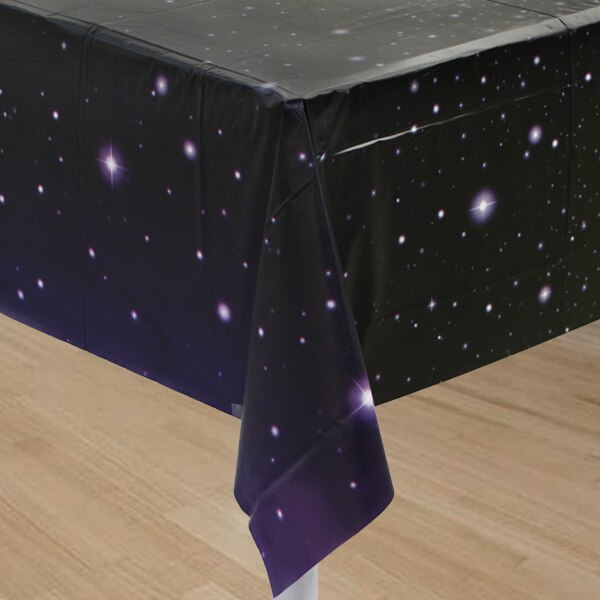 Space Party Table Cover, 54 x 108 inch, each