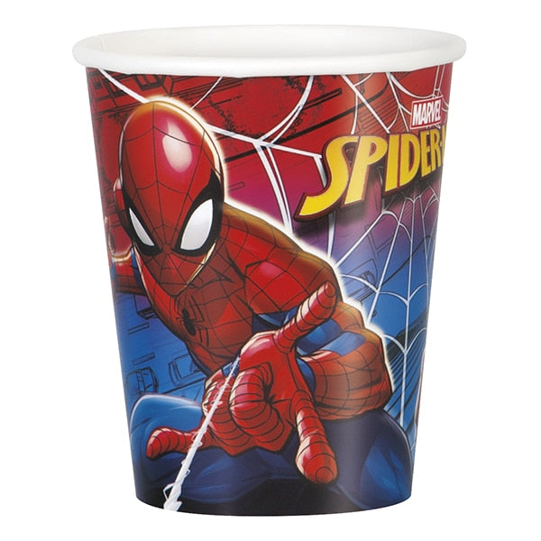 Spider-Man Cups, 9 ounce, 8 count