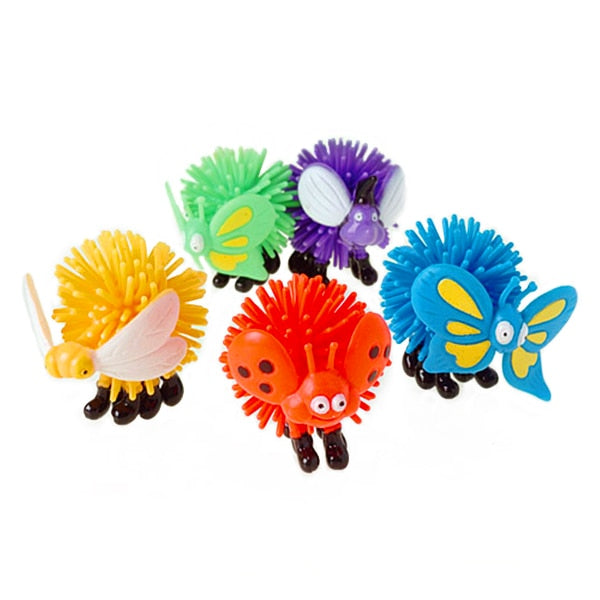Garden Insect Wooly Balls, favors, set of 12
