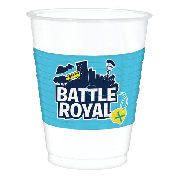 Battle Royal Plastic Cups, 16 oz, 8 ct