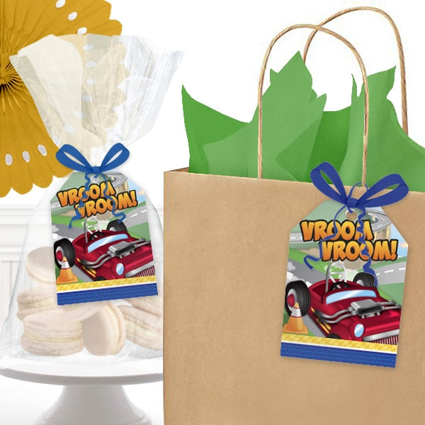 Birthday Direct's Roadster Race Party Favor Tags