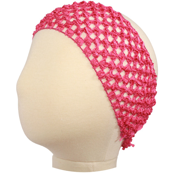 Magenta Stretch Knit Headband, favor, each