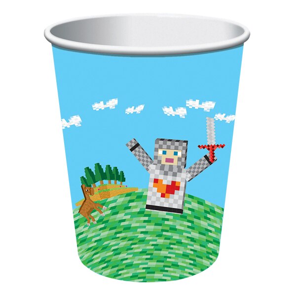 Medieval Gaming Cups, 9 ounce, 8 count