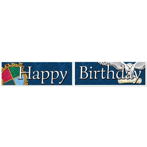 Birthday Direct's Wizard School Birthday Two Piece Banners