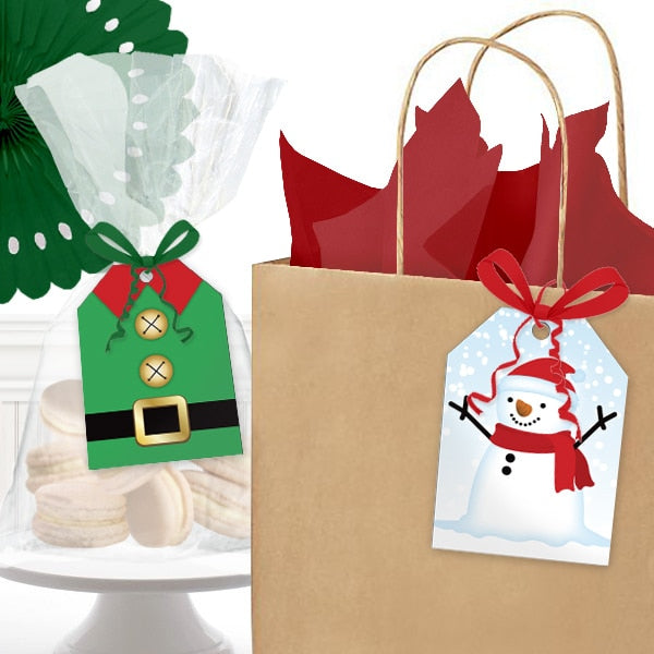 Birthday Direct's Christmas Party Favor Tags