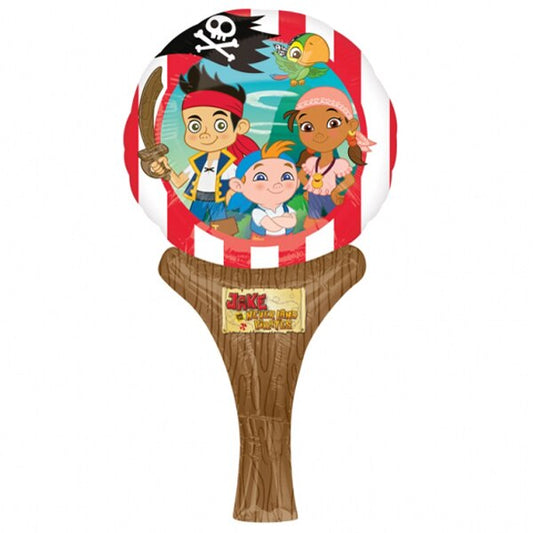 Jake and the Never Land Pirates Inflate-A-Fun Balloon, 12 inch, each