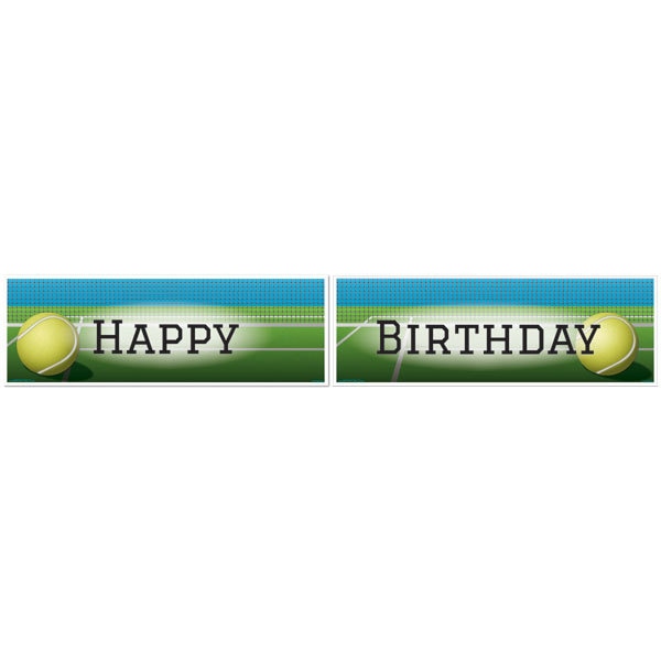 Birthday Direct's Tennis Birthday Two Piece Banners