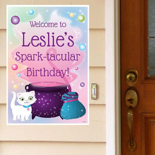 Birthday Direct's Sparkle Charm Party Custom Door Greeter