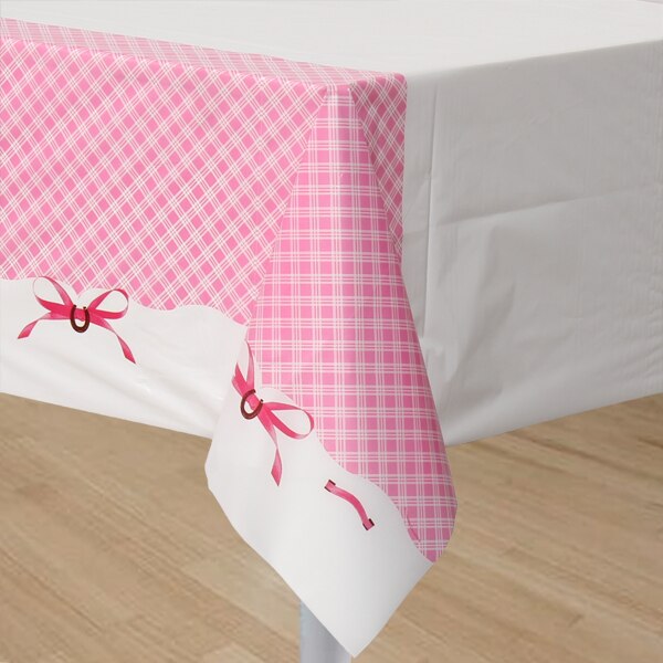 Horse Style Table Cover, 54 x 108 inch, each