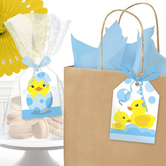 Birthday Direct's Little Ducky Baby Shower Favor Tags