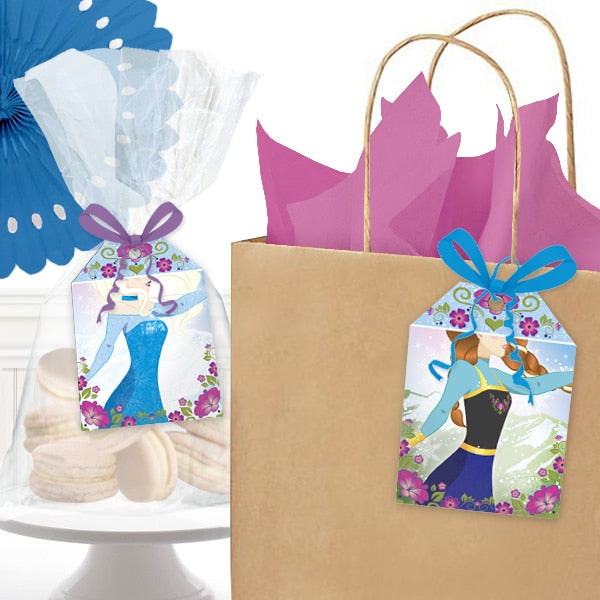 Birthday Direct's Snow Queen Party Favor Tags