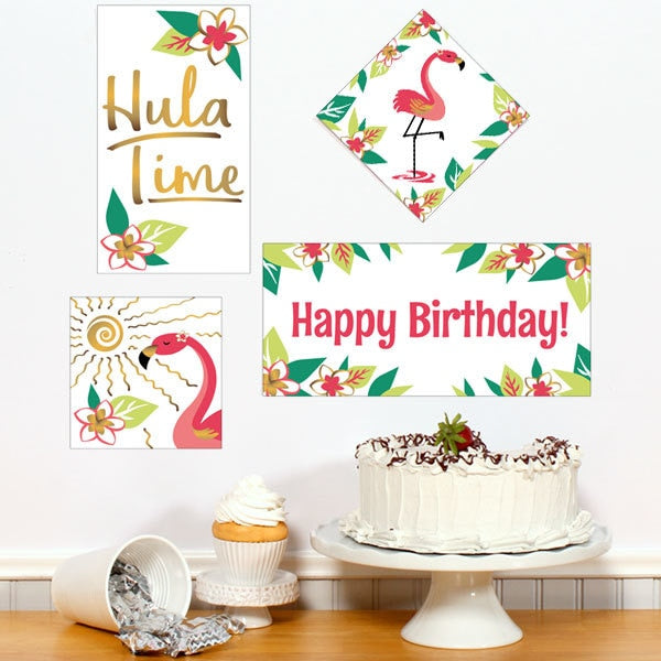Birthday Direct's Aloha Birthday Sign Cutouts