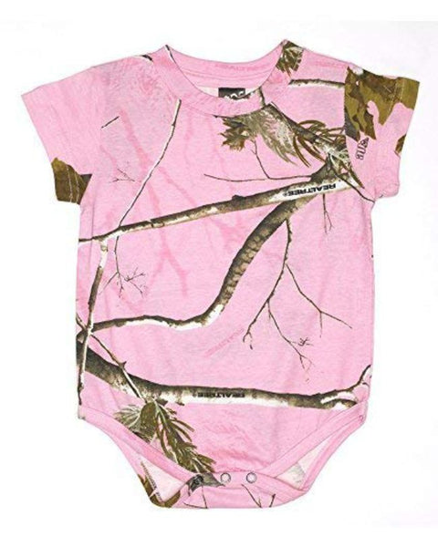 Camouflage Pink Realtree Onesie 12 Months,  dress-up,  each