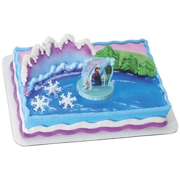 Disney Frozen Cake Decorating Kit, decor, 4 piece