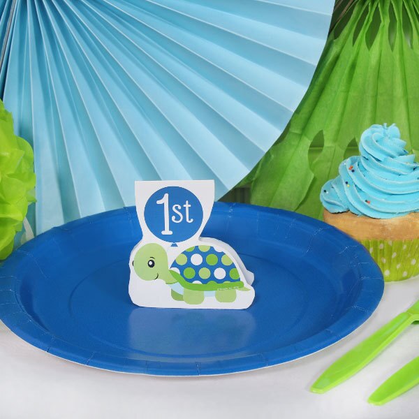 Birthday Direct's Turtle 1st Birthday DIY Table Decoration