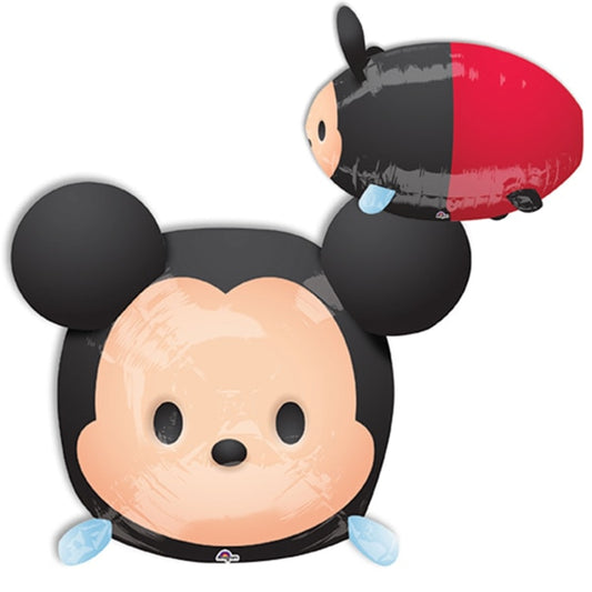 Disney Tsum Tsum Mickey UltraShape Foil Balloon, 12 x 19 inch, each