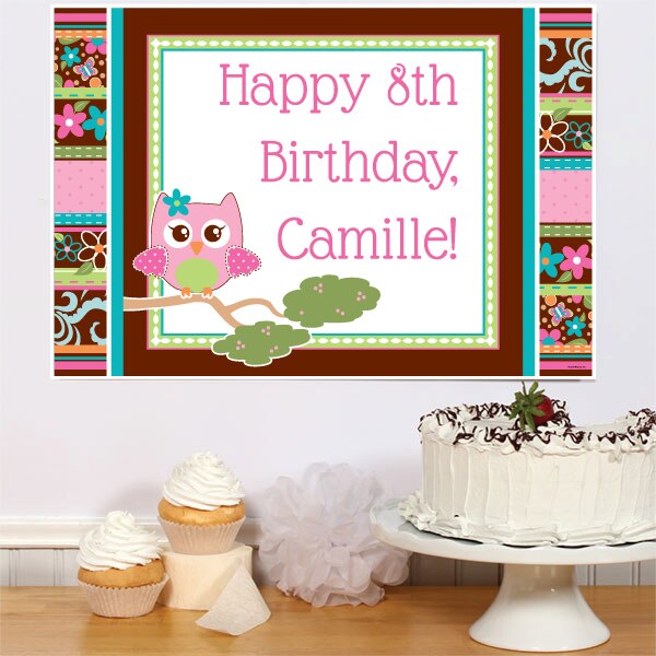 Birthday Direct's Hippie Chick Party Custom Sign