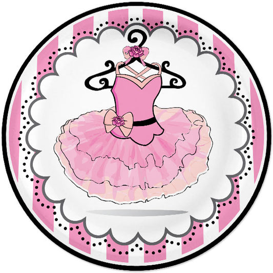 Ballerina Party Lunch Plates