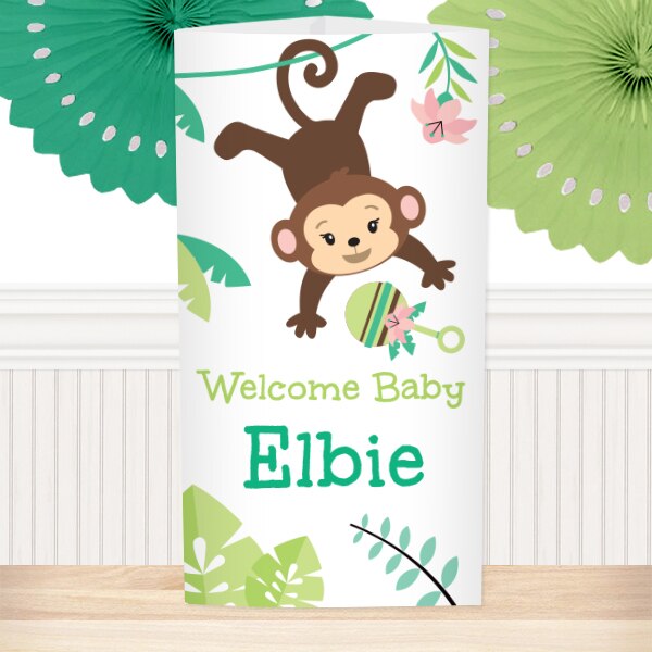 Birthday Direct's Little Monkey Baby Shower Custom Centerpiece