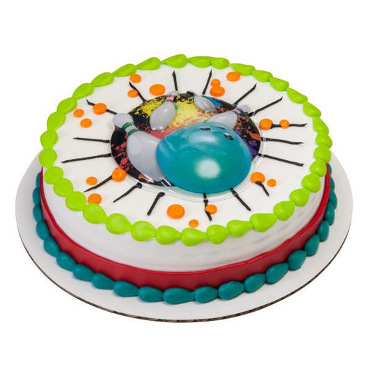 Bowling Top Cake Decoration