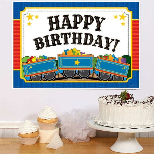 Birthday Direct's Train Engine Birthday Sign