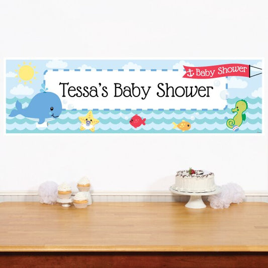 Birthday Direct's Sea Baby Shower Custom Banner