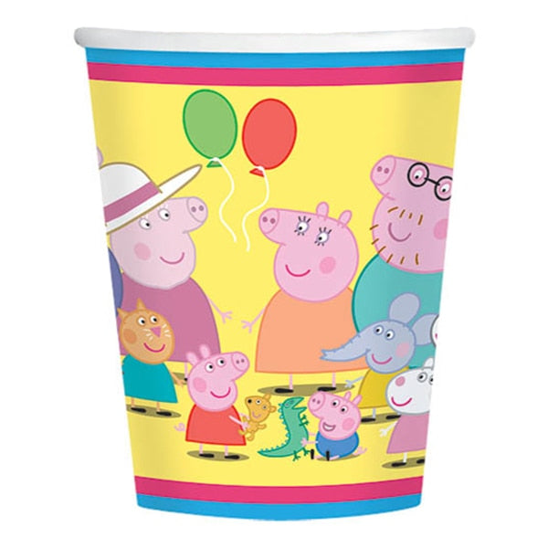 Peppa Pig Cups, 9 ounce, 8 count