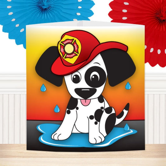 Birthday Direct's Firehouse Dog Party Centerpiece