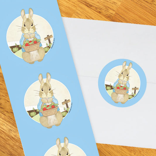 Birthday Direct's Peter Rabbit Party Circle Stickers