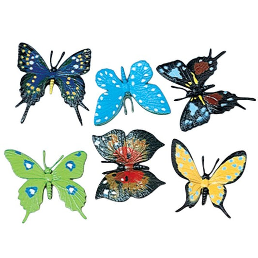 Little Butterfly Party Plastic, 2.4 inch, set of 12