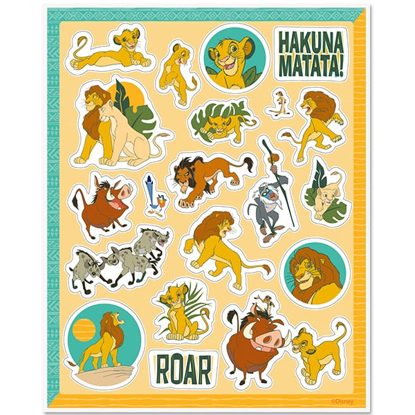 Disney Lion King Sticker Sheets, set, 4 count